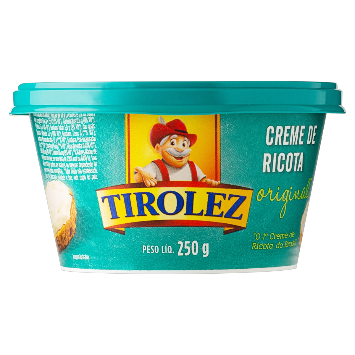 Creme De Queijo Ricota Tirolez Pote 250g