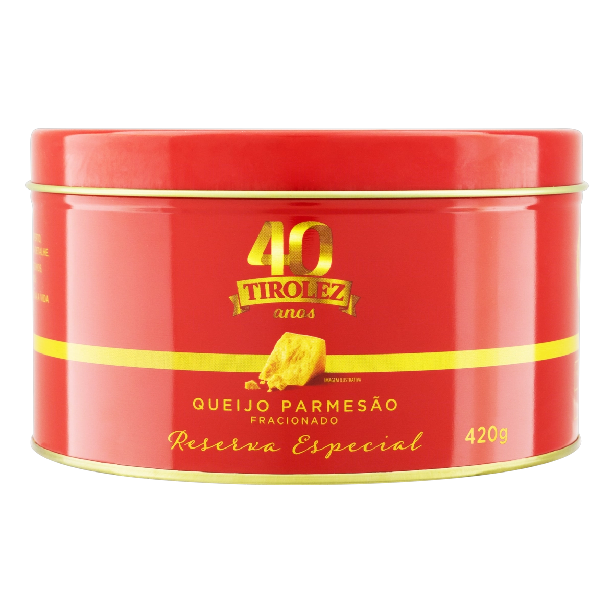 Queijo Parmesão Fracionado Reserva Especial Tirolez 420g