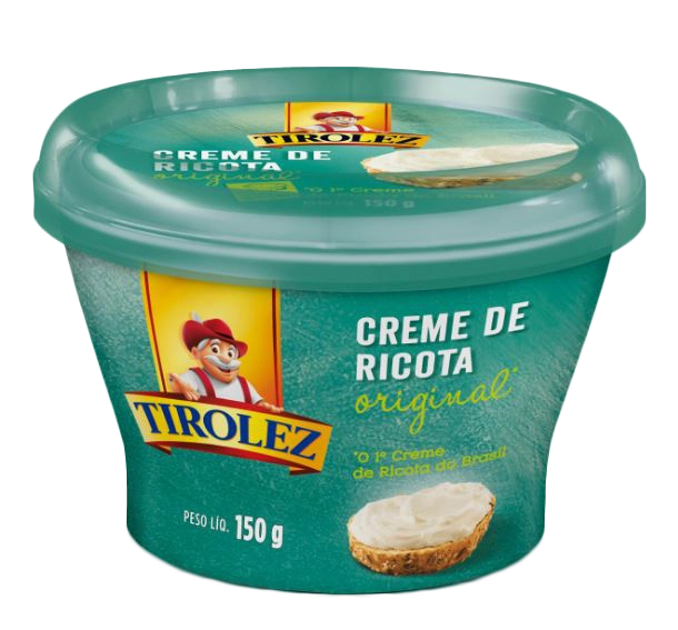 Creme De Ricota Tirolez Tradicional 150g Un