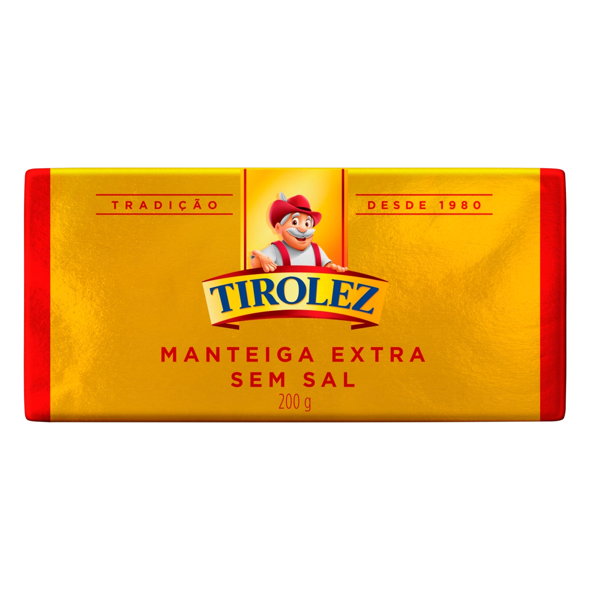 Manteiga Extra Sem Sal Tirolez 200g