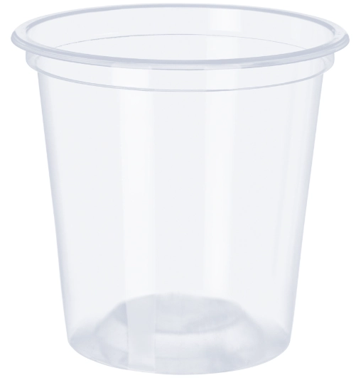 Pote Plast Copobras Transp 400ml Pp Pct C/50un