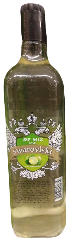 Vodka Swaroviski 975ml Limao