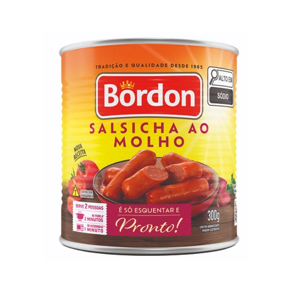 Salsicha T Viena Bordon 24/180