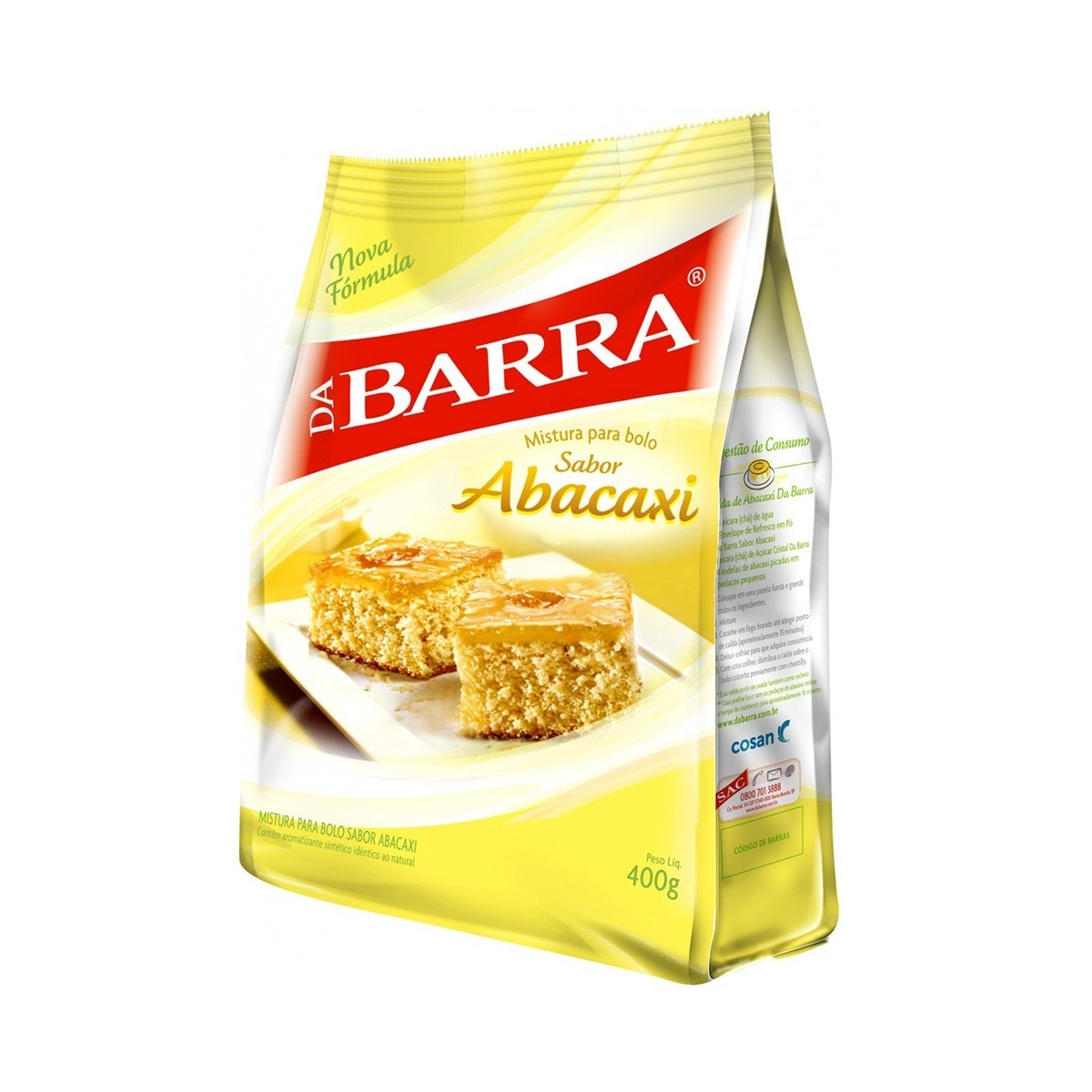 Mist Bolo Da Barra Abacaxi