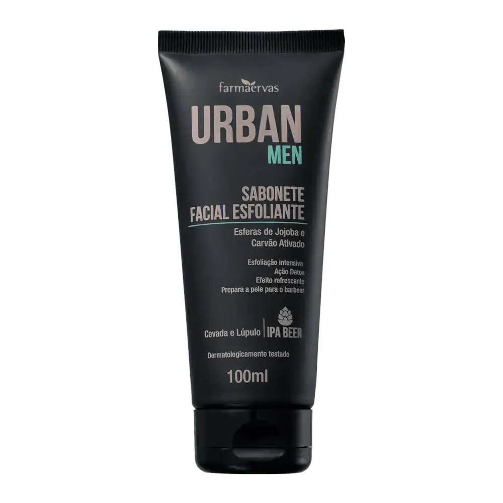 Sabonete Facial Farmaervas Urban Men Esfoliante 100ml
