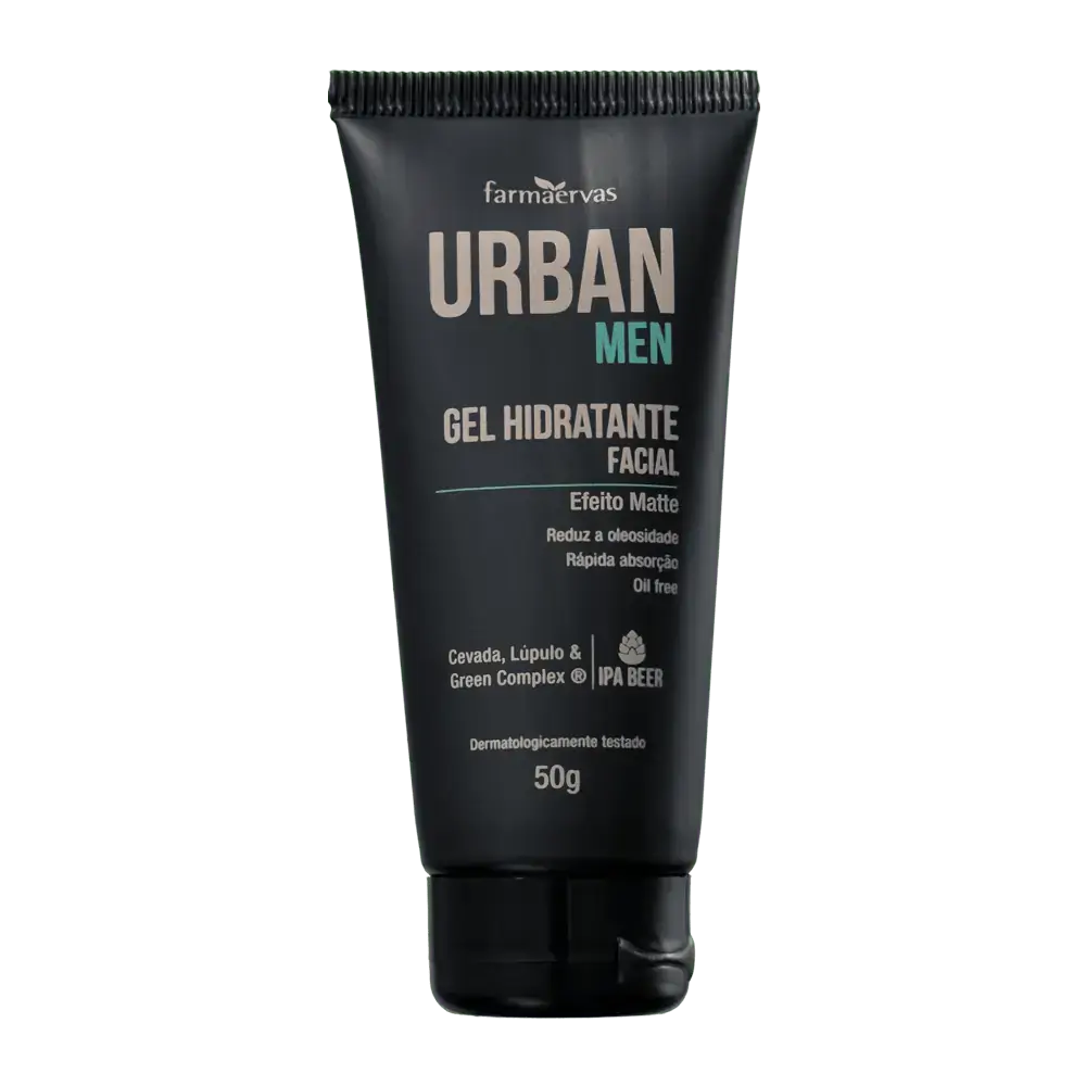 Gel Facial Farmaervas Hidratante Urban Men 50g