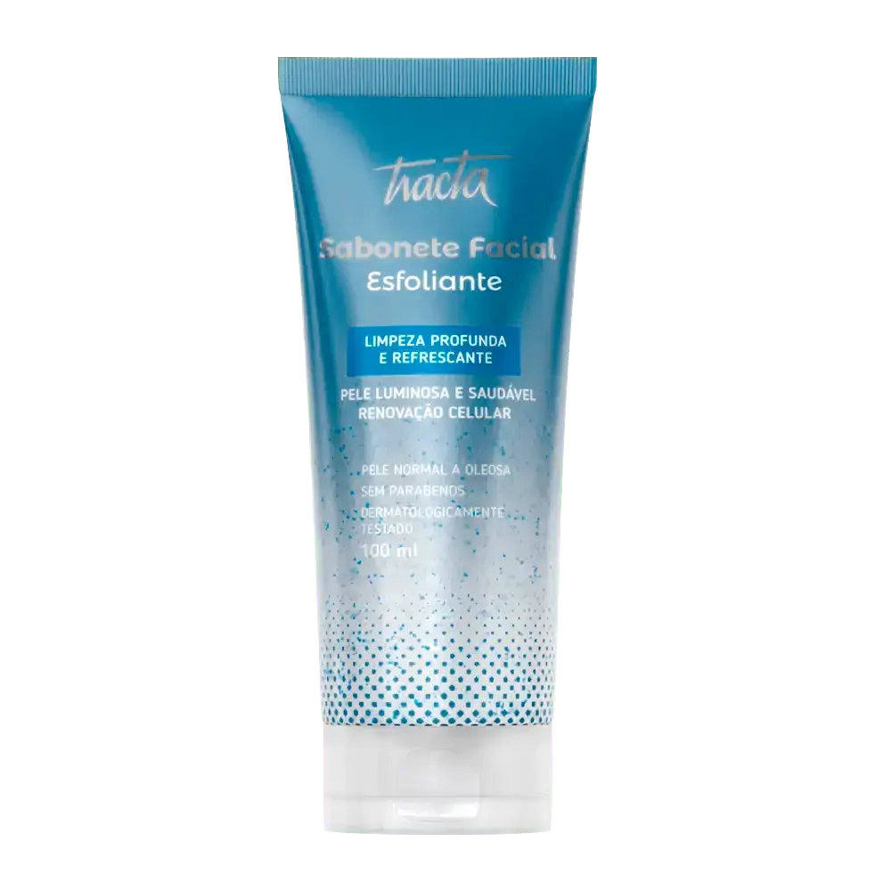 Tracta Limpeza Profunda e Refrescante - Esfoliante Facial 100ml