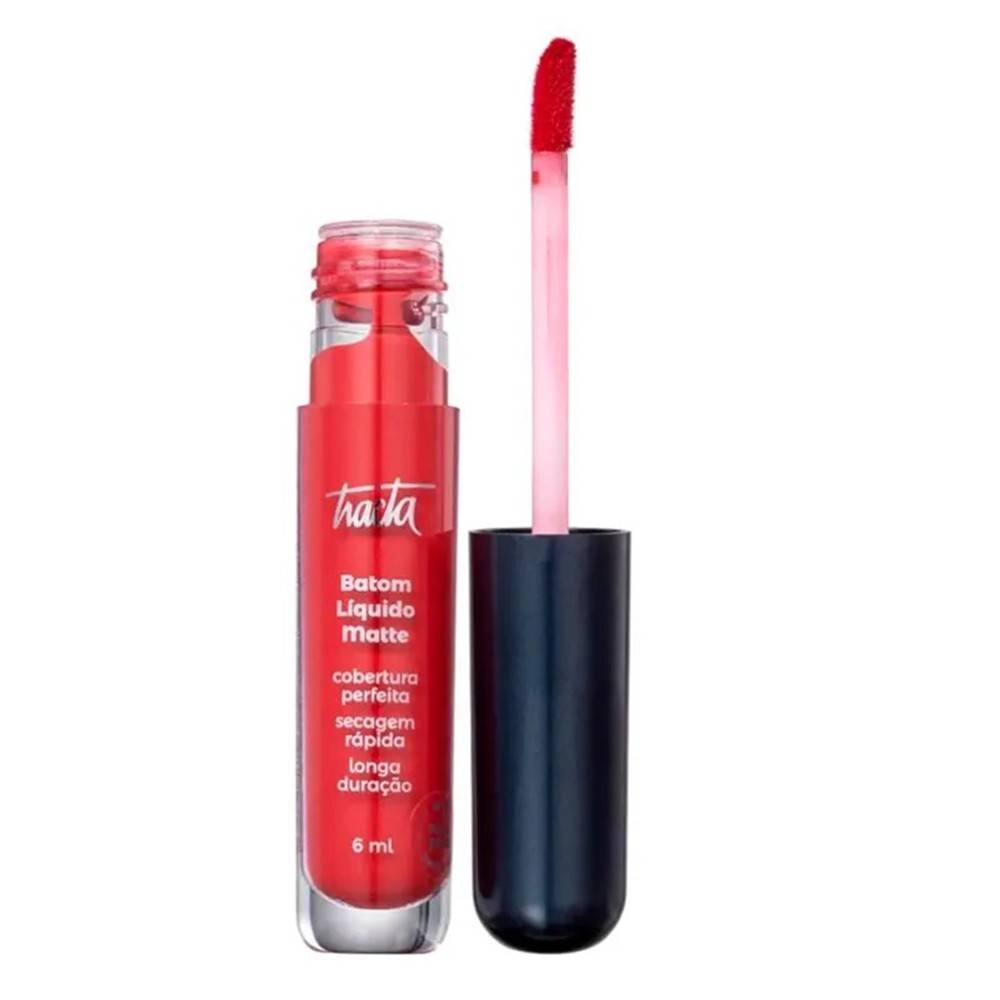 Batom Liquido Tracta Matte Carmin 58 6ml