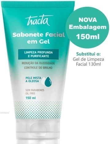 Sabonete Facial Tracta Em Gel Pele Mista Oleosa 150ml