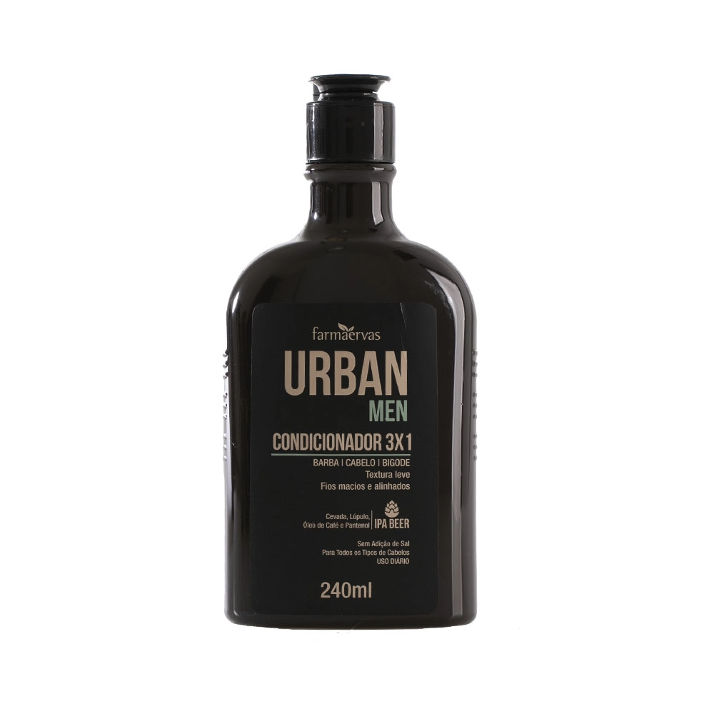 Cond. 3x1 Urban Men 240ml 00115674 Valor Aproximado Dos Tributos R 37,32 25,00 Fonte Ibpt
