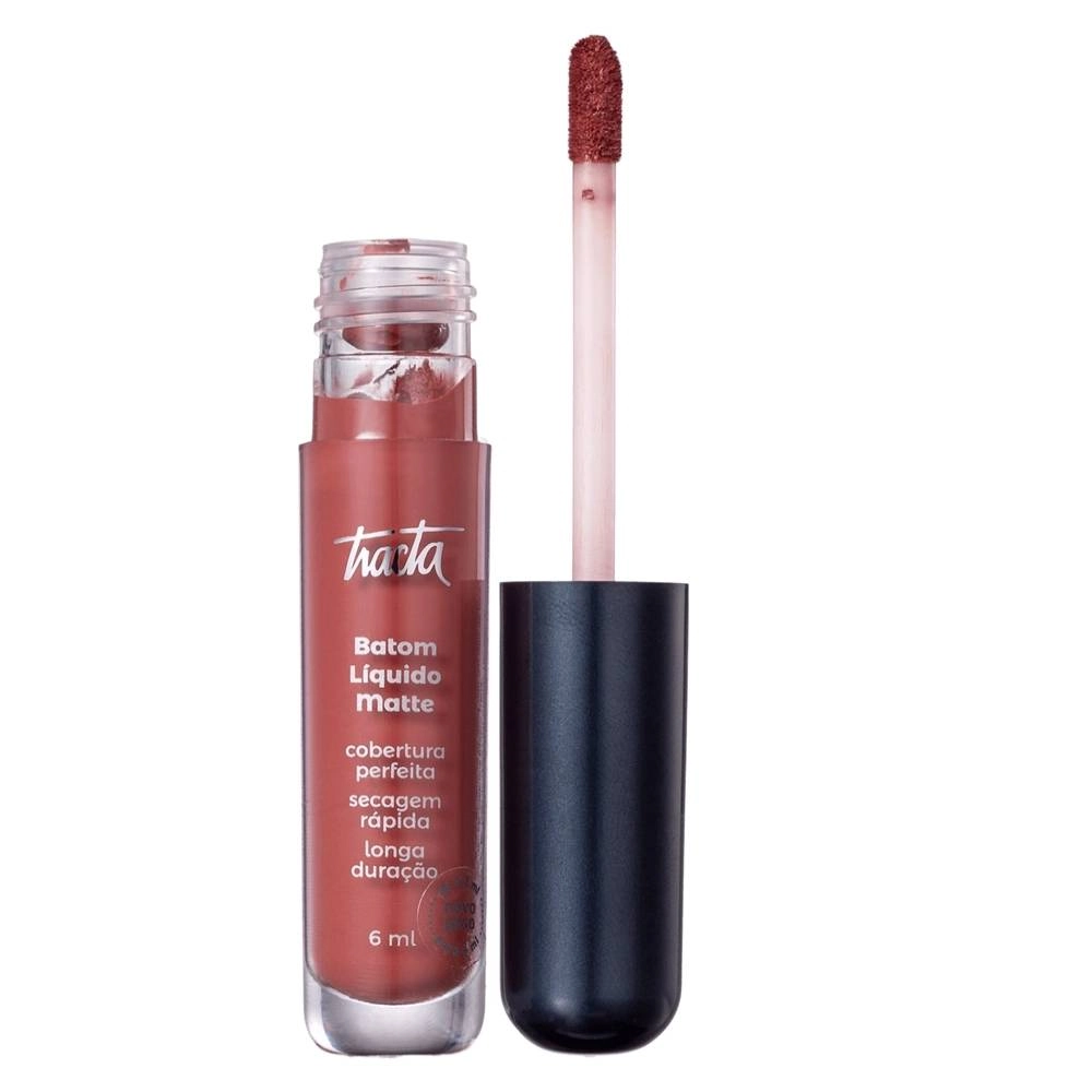 Batom Liquido Tracta Matte Nude Rosado 65 6ml