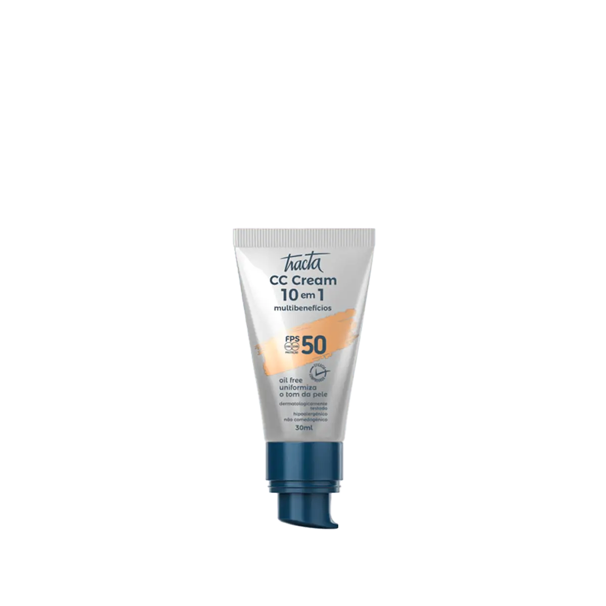 Tracta 10 em 1 Multibenefícios FPS50 01 - CC Cream 30ml
