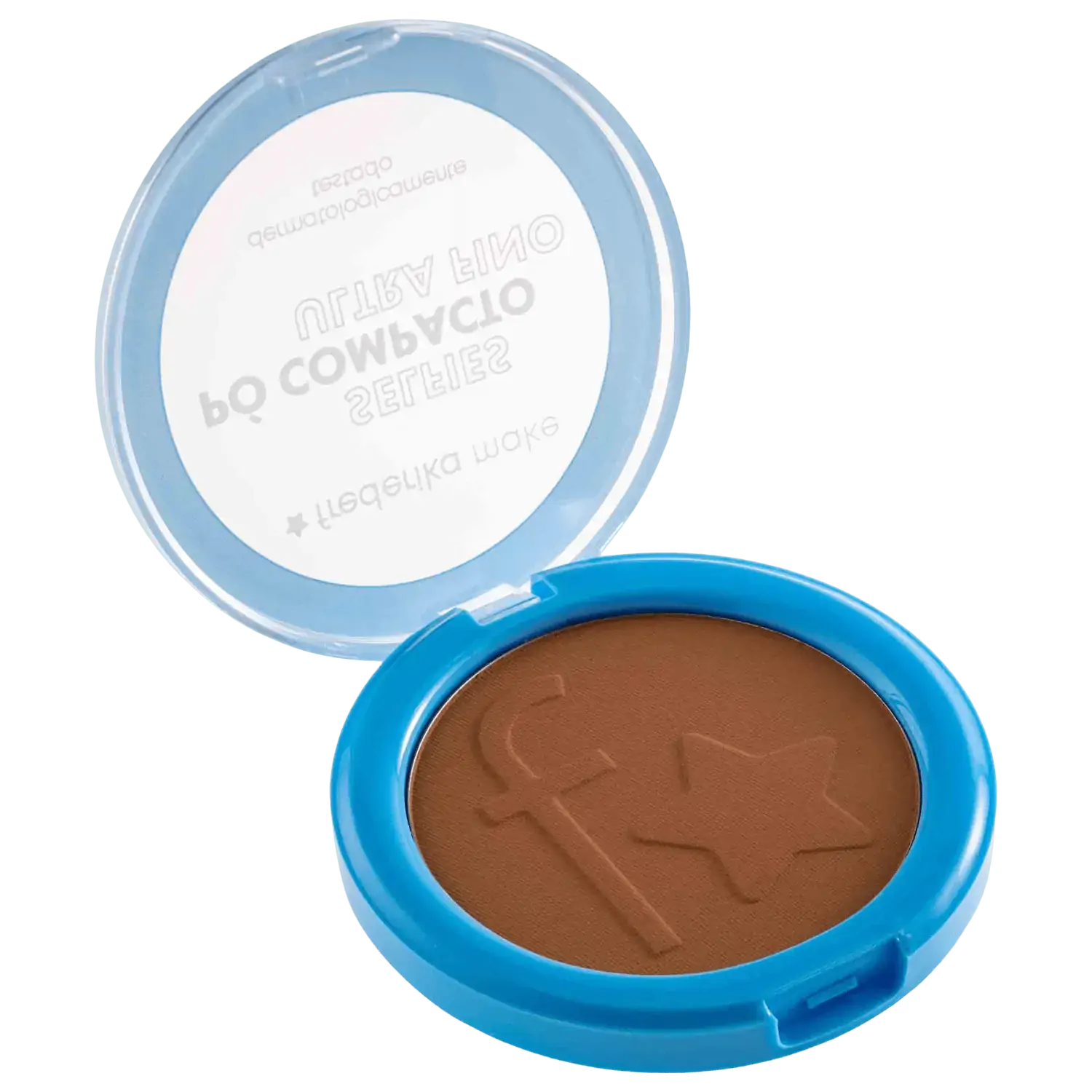 Pó Compacto Selfies Ultra Fino Cor 10 Frederika Make