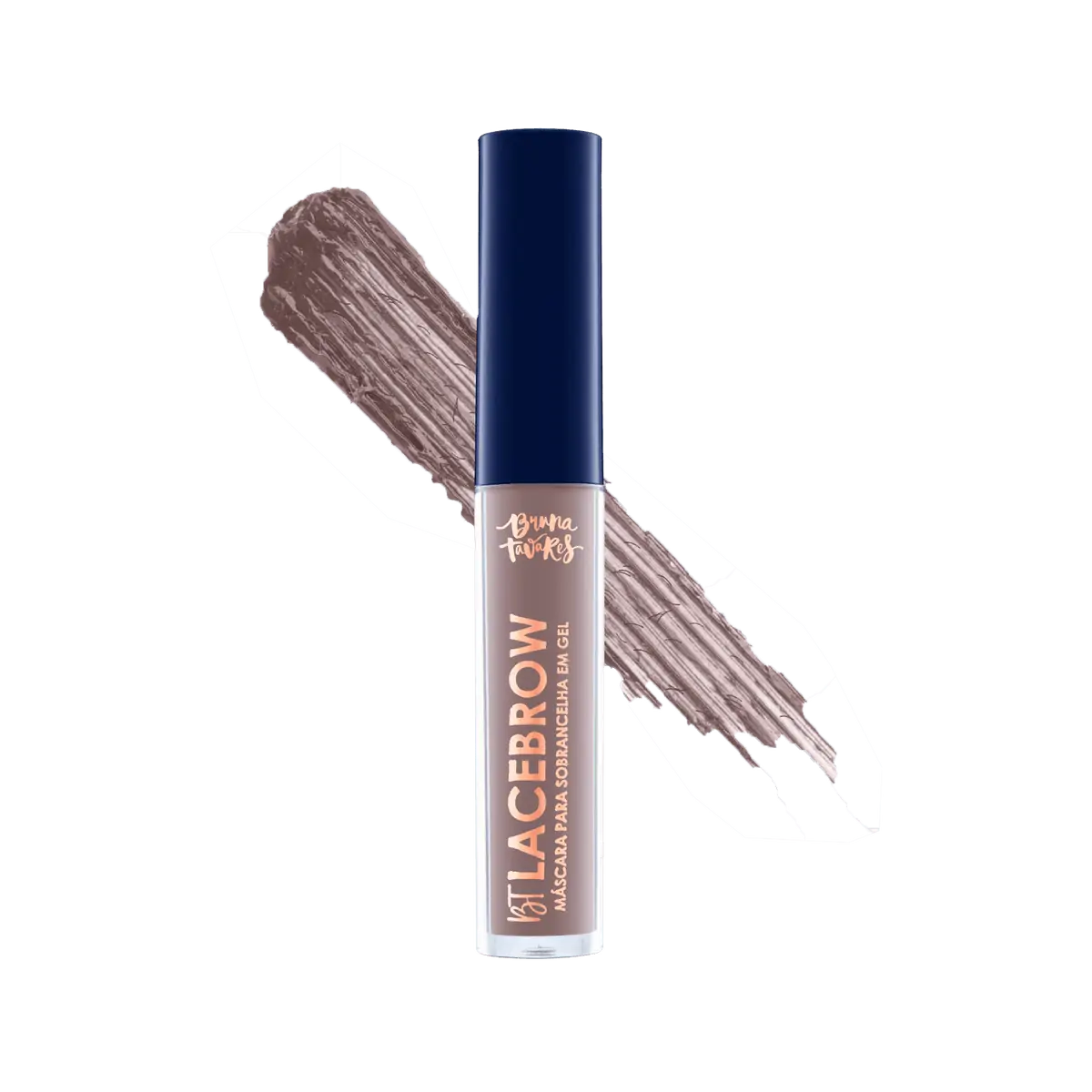 Mascara De Sobrancelha Bruna Tavares Lacebrow Taupe 2,5g