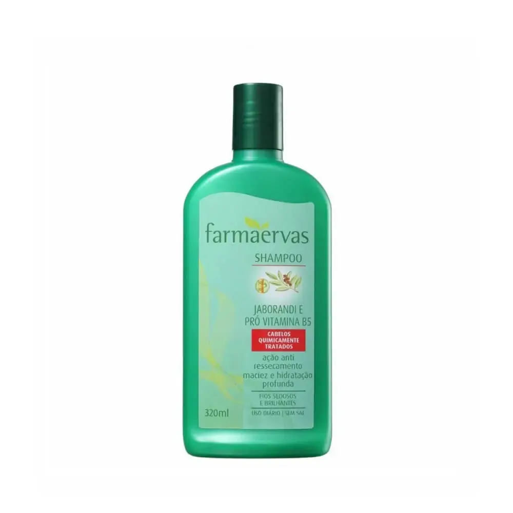 Shampoo Farmaervas Jaborandi E Pro Vitamina B5