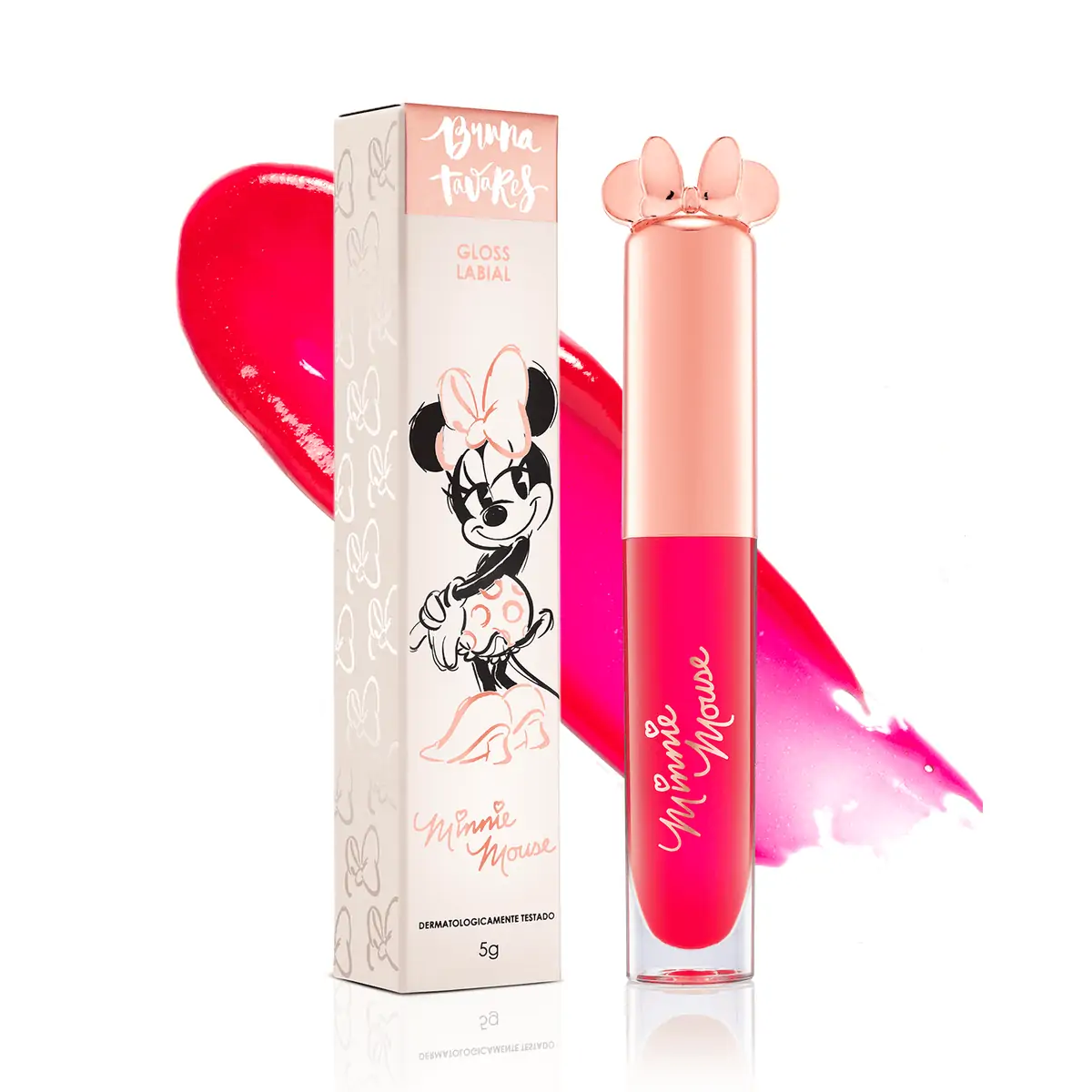 Gloss Labial Bruna Tavares Mickey Loves Me 5g