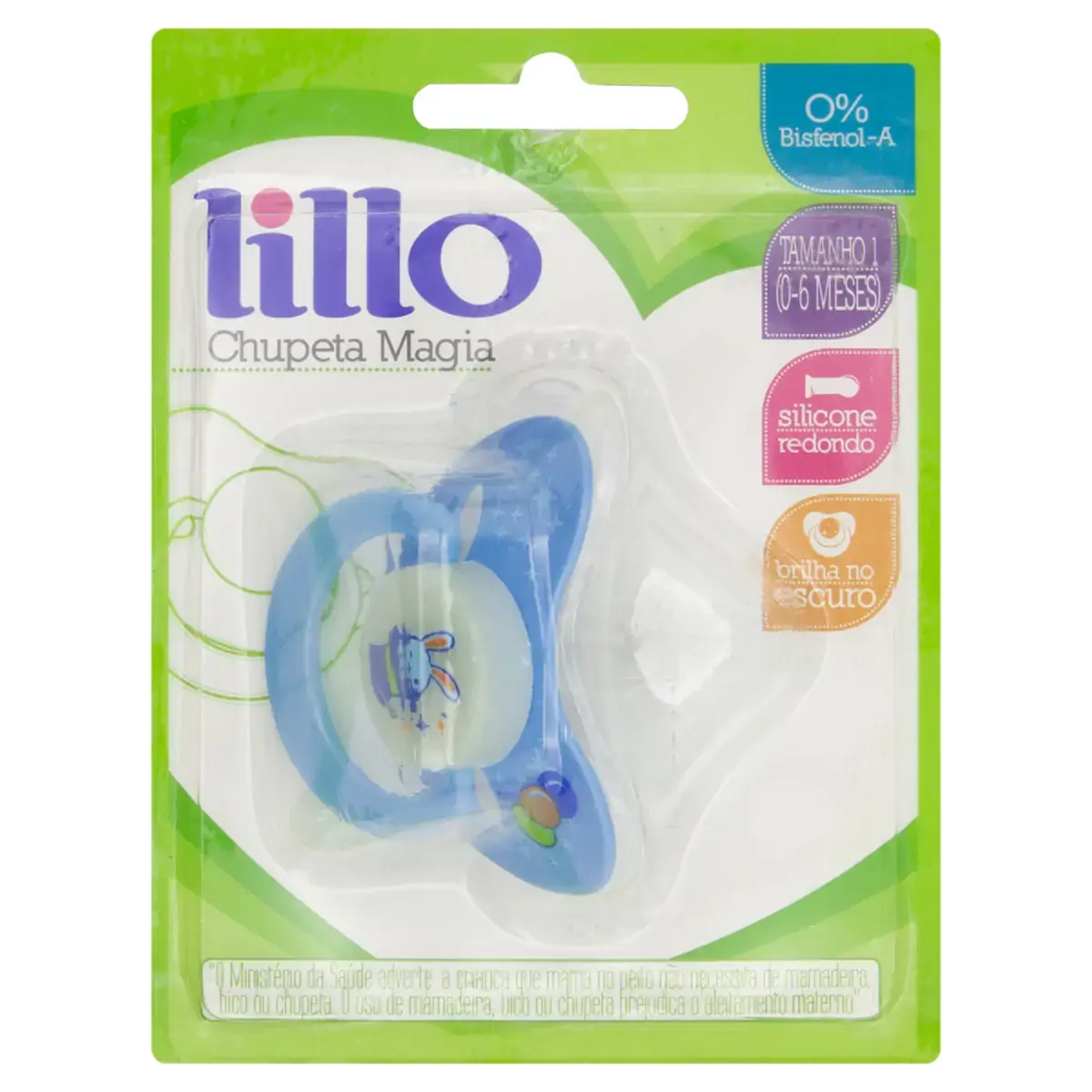Chupeta Azul Magia Lillo N 1