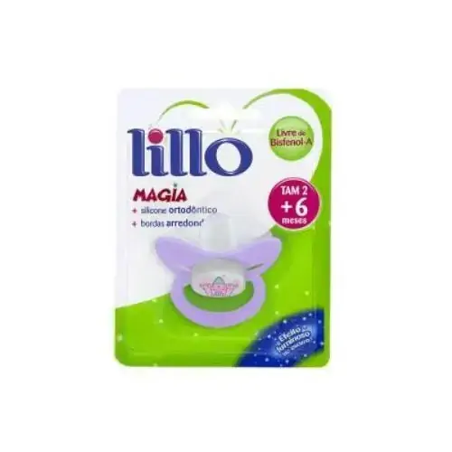 Chupeta Lillo Magia Baby Sil Lilas