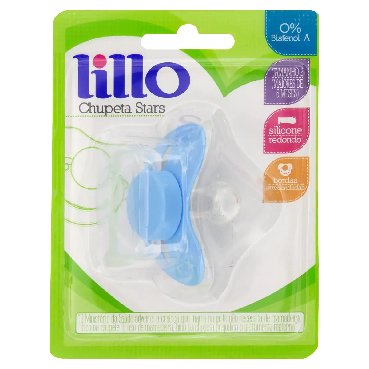 Chupeta Azul Stars Lillo N 2