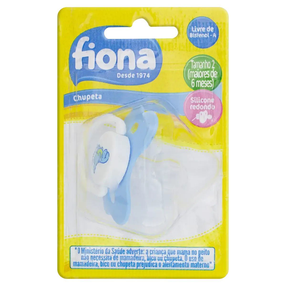Chupeta Azul Desenhos Fiona N 2