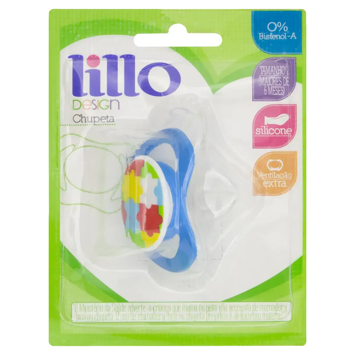 Chupeta Azul Toys Lillo Design N 2