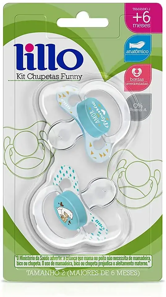 Lillo Kit Chupeta Amo Papai T2 Az