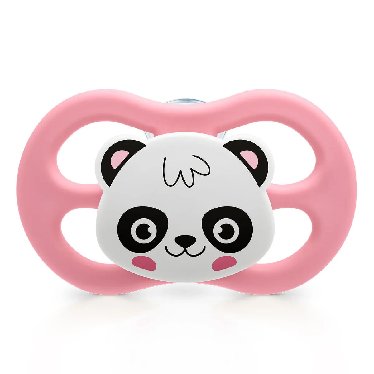 Chupeta Little Friends Bico De Silicone 6m Rosa Lillo