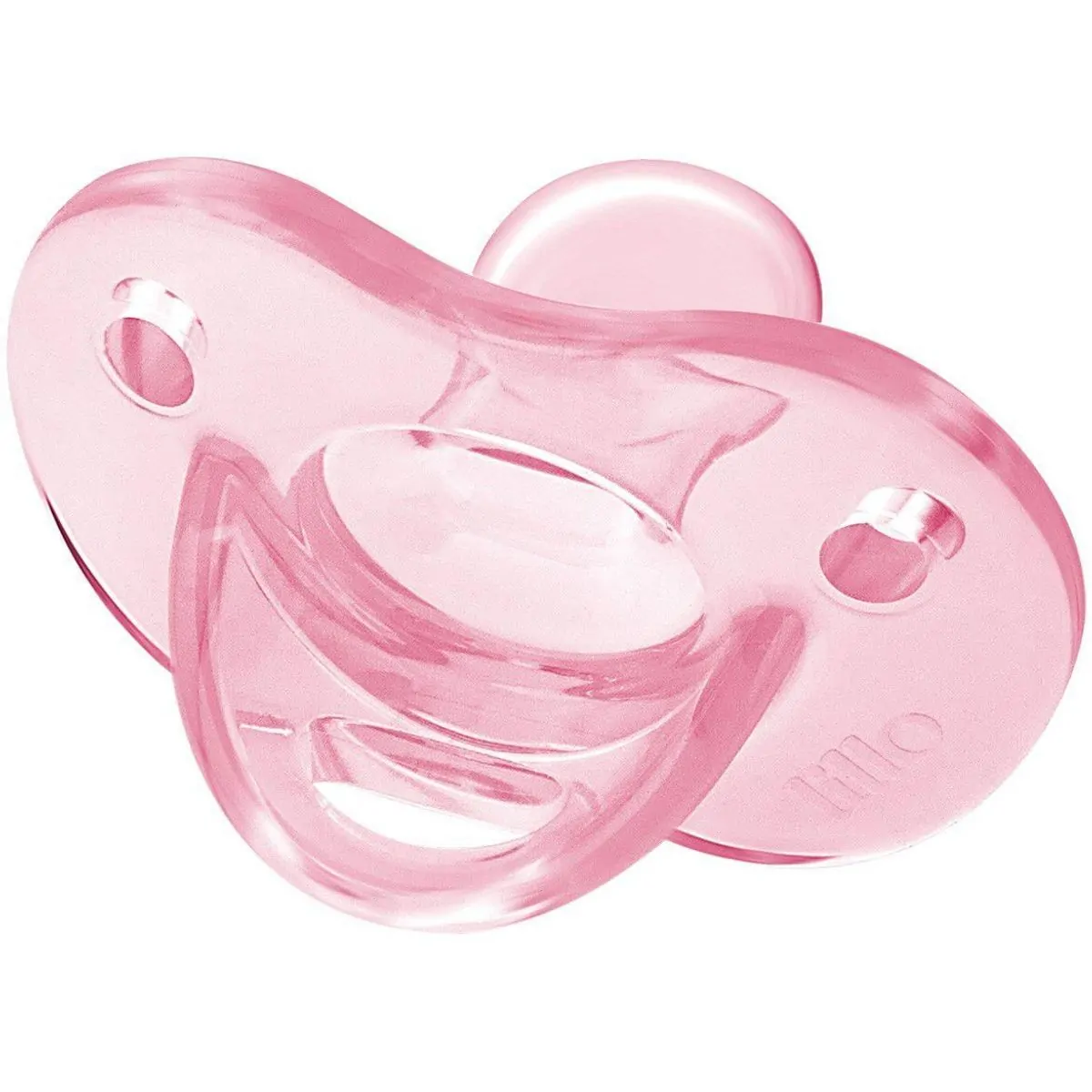 Chupeta Rosa Silicone Tamanho 1 Lillo