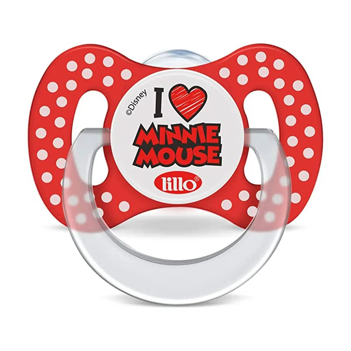 Lillo Disney Chupeta Ortodontica Vermelha Minnie X 1