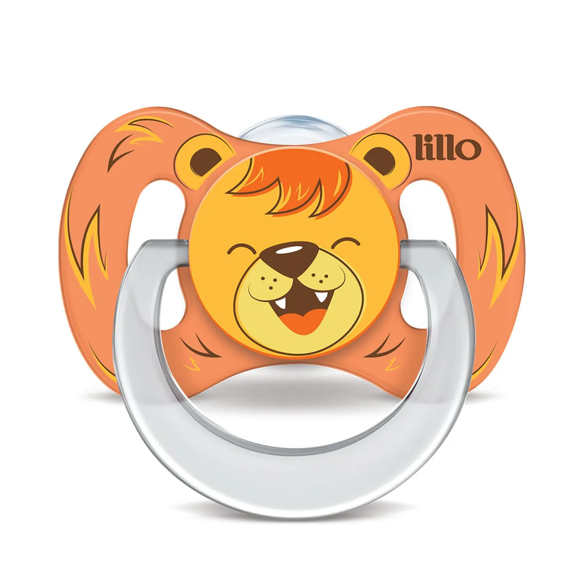 Chupeta Lillo Funny Leao T2 Silicone Un