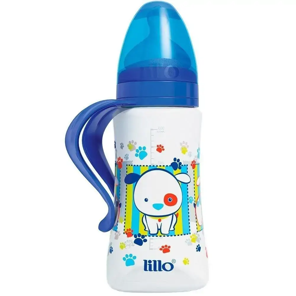 Mamadeira Design Fashion Orto Sil C/ Alça T2 300ml