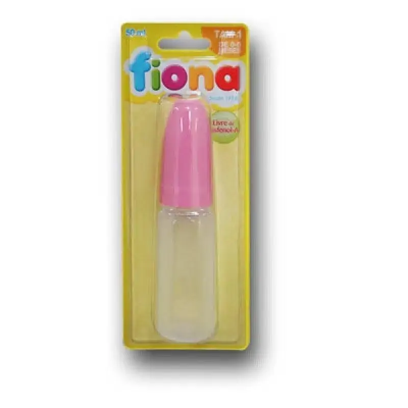 Mamadeira Mini Latex Mesclada Rosa Fiona