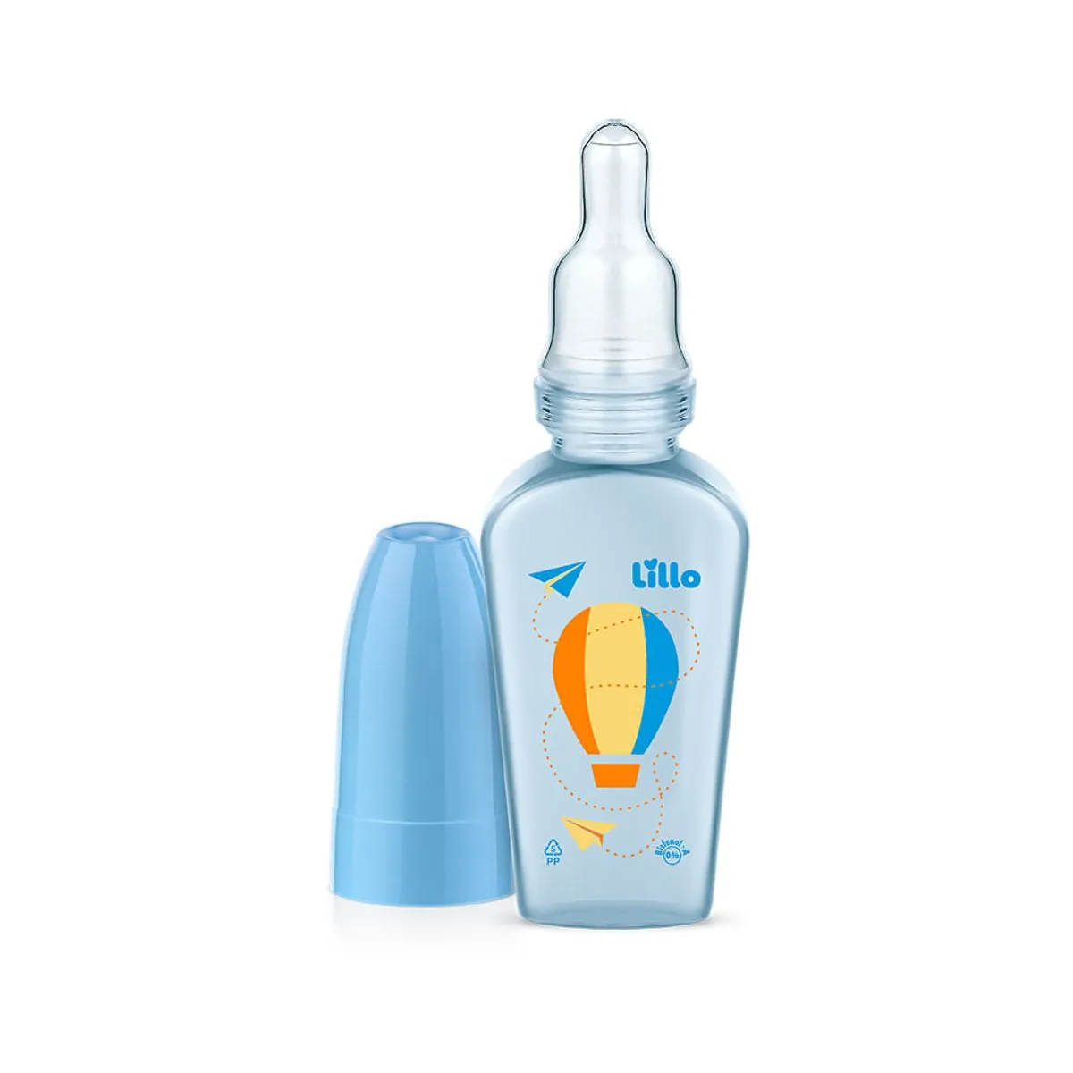 Mamadeira Miniform - Primeiros Passos - 50 ml - Azul - Lillo