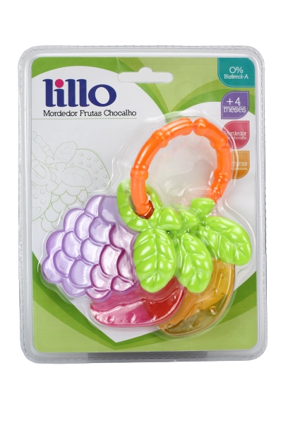 Mordedor Frutas Chocalho Lillo R619761