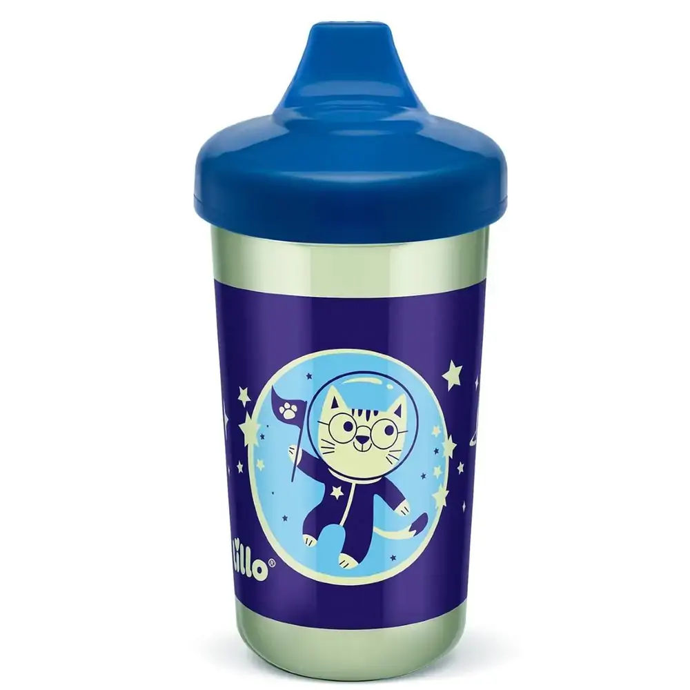 Copo Antivazamento Lilo Glow Max Menino 320 Ml