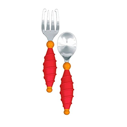 Conjunto Lillo Colher/garfo Design Fun Grips Vm