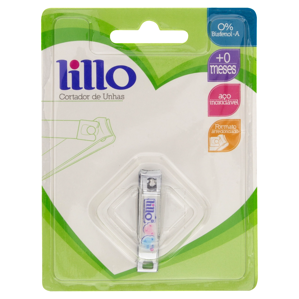 Cortador Para Unhas Infantil Lillo