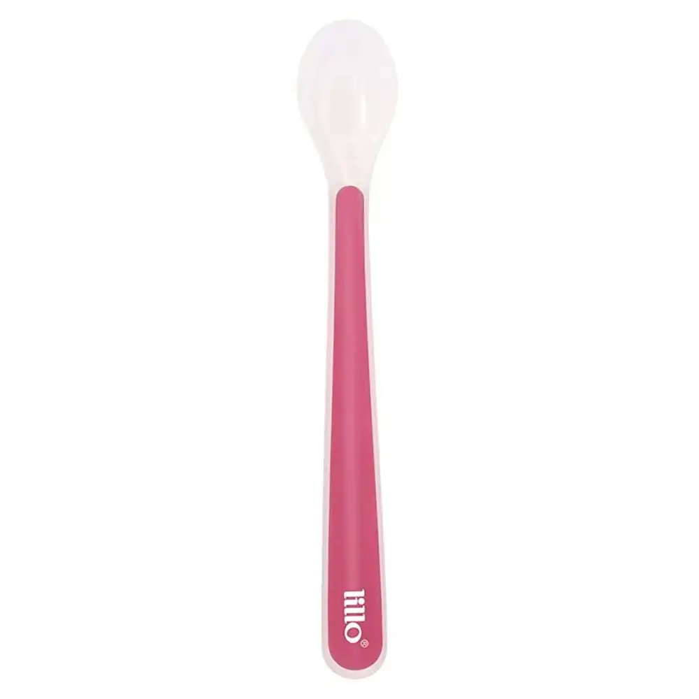 Colher Lillo Rosa Silicone