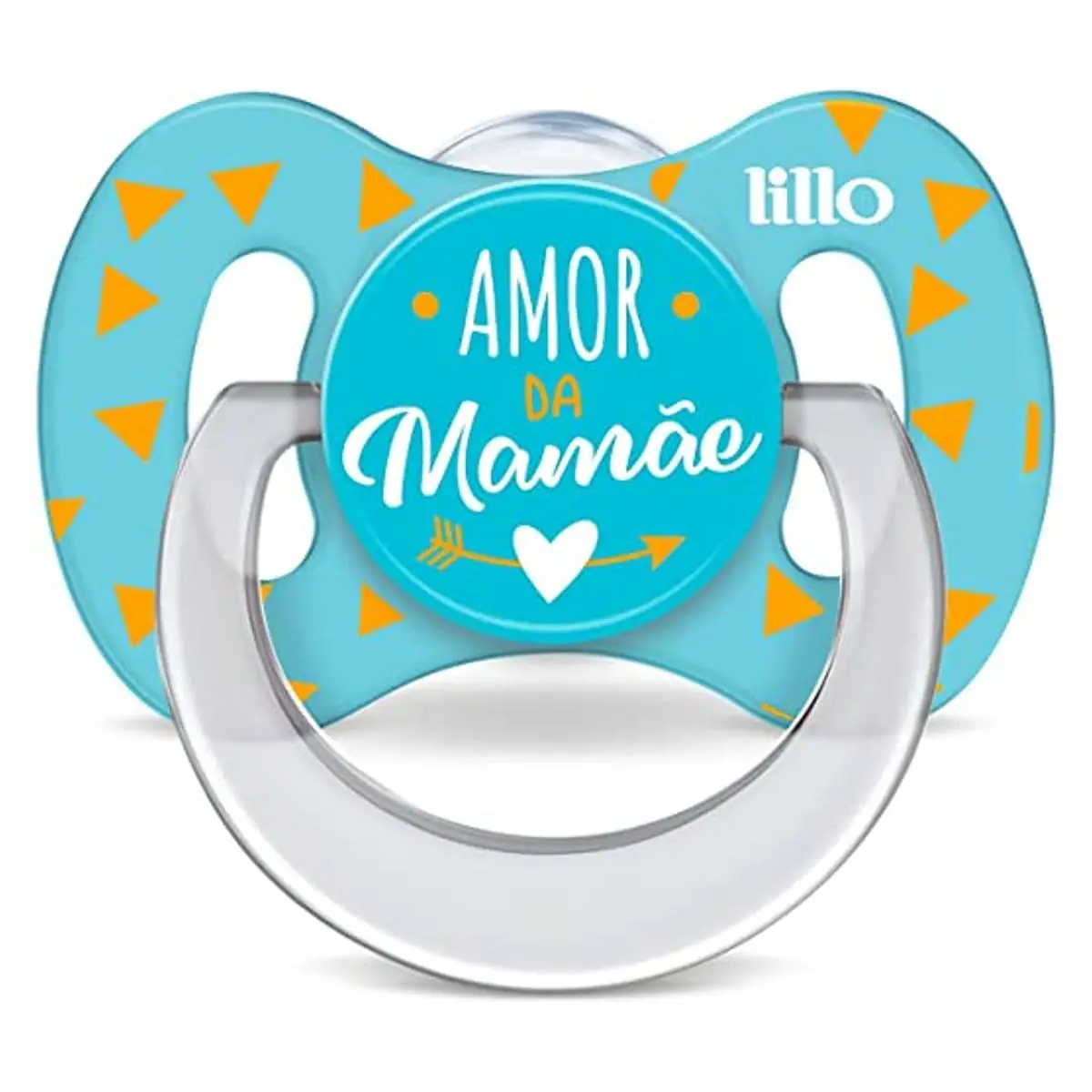 CHUPETA LILLO FUNNY AMOR ORTO TAMANHO 1 (0 -6 MESES) ¿ AZUL