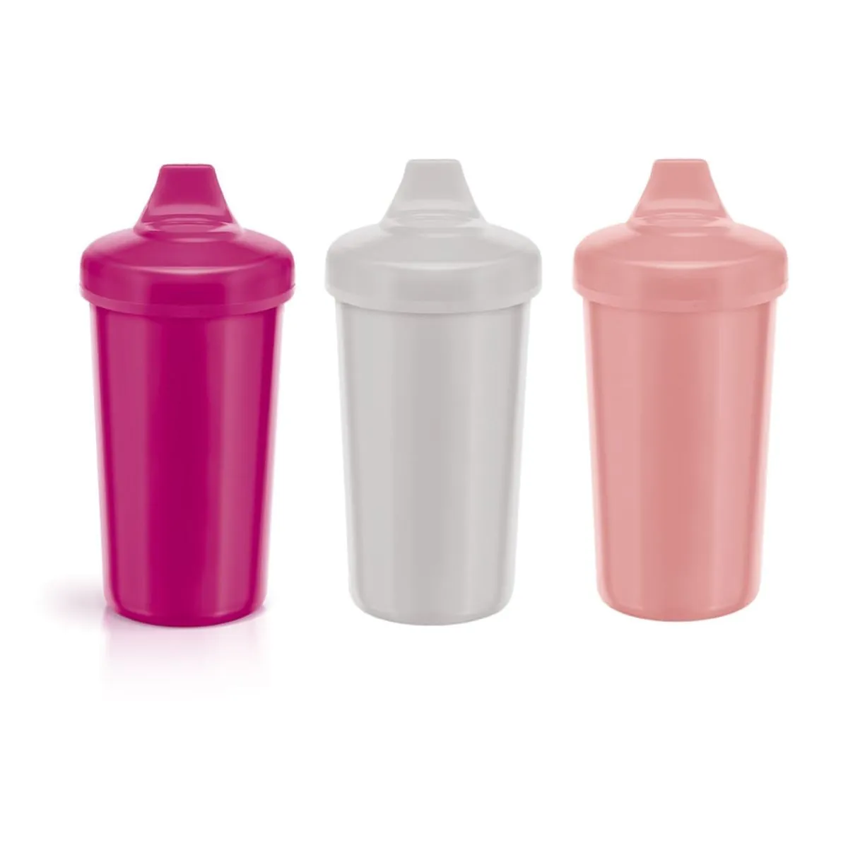 Kit 3 Copos Infantil Antivazamento Colors Max 320ml RS Lillo