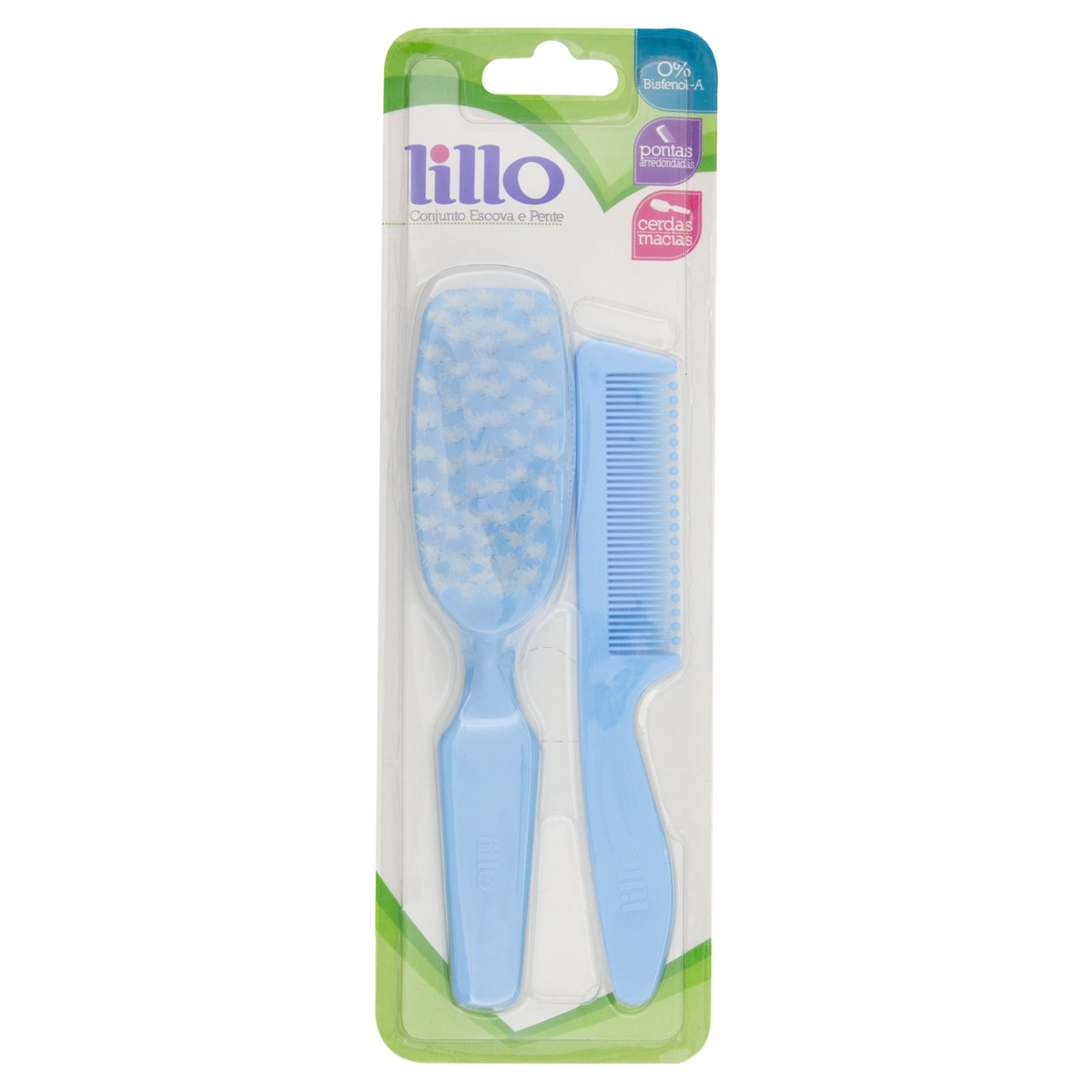 Conjunto Escova E Pente Lillo