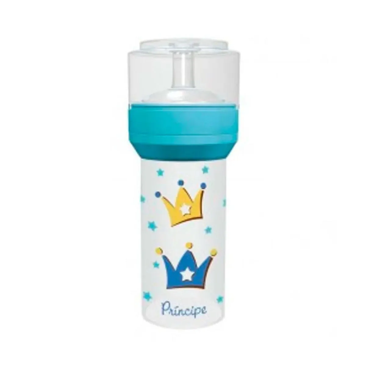 Mamadeira Latex Super 260 ml Azul Lillo