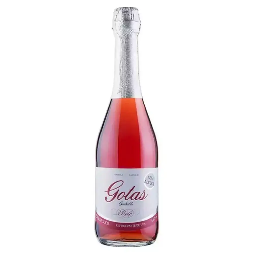 Filtrado Doce Gotas Garibaldi Rosé Sem Álcool