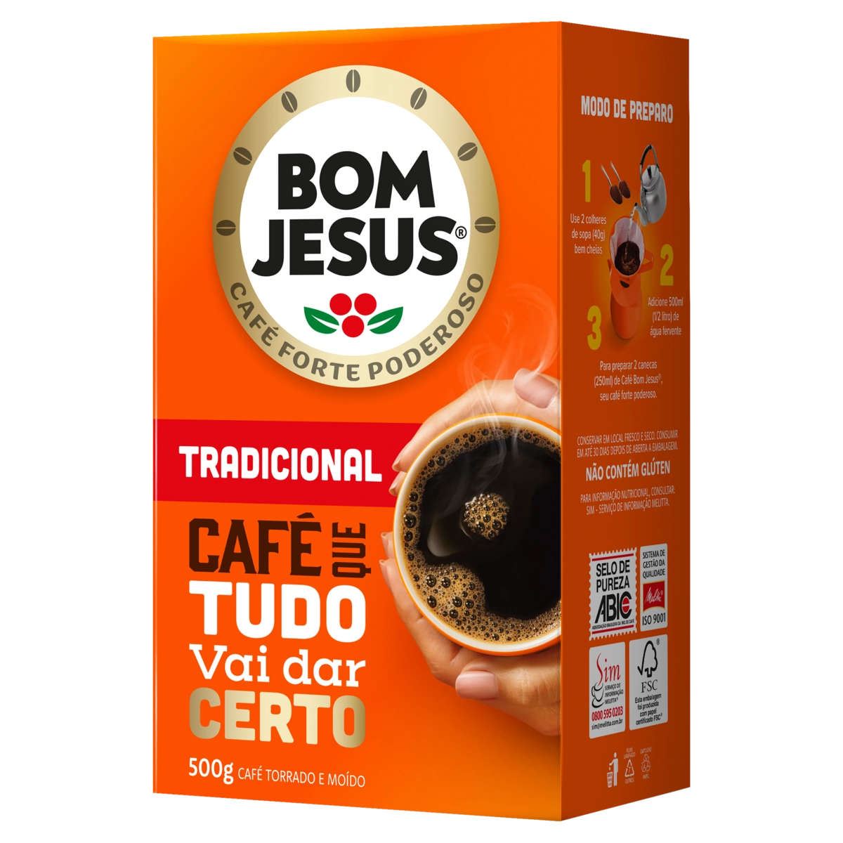 Cafe Bom Jesus Vacuo L500 P Tradic