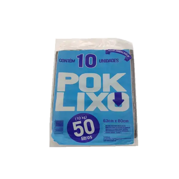 Saco P/ L Pok 50 Lts. 25x1