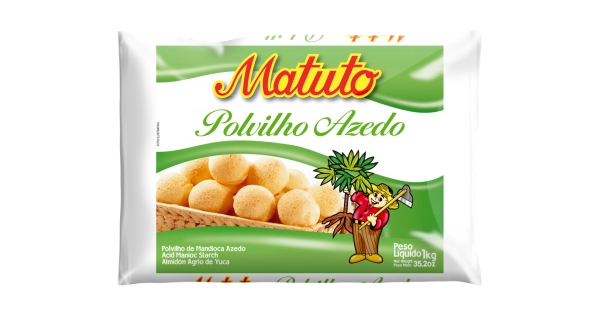 Polvilho Matuto 1kg Azedo Papel