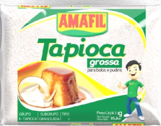 Farinha Tapioca Grossa 1kg Amafil