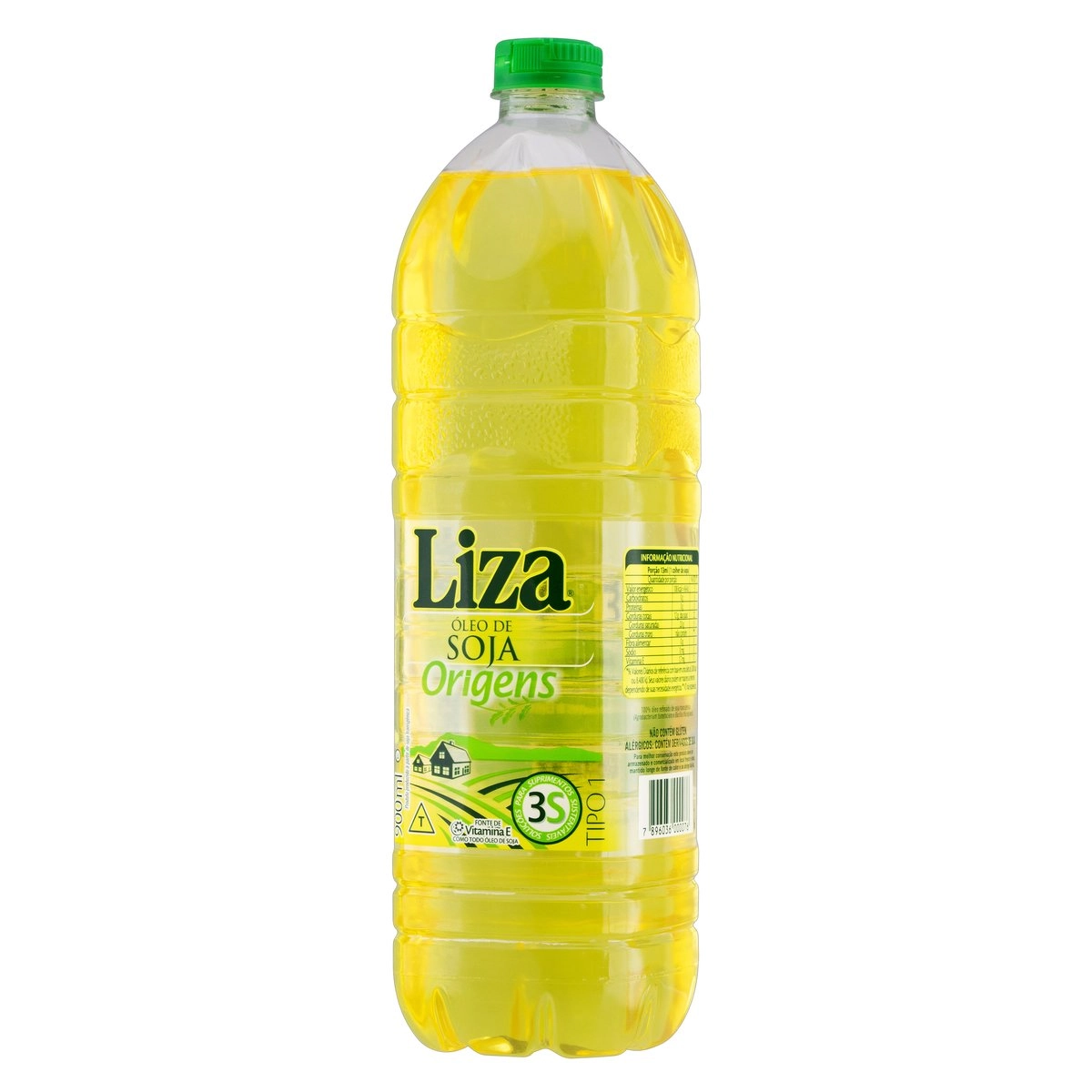 óleo De Soja Tipo 1 Liza Origens Garrafa 900ml