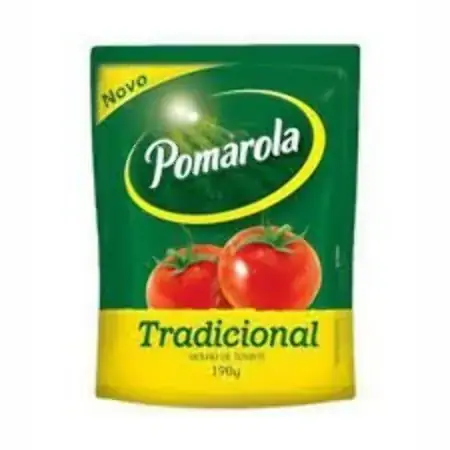 Molho De Tomate Pomarola Sache 190g Tradicional