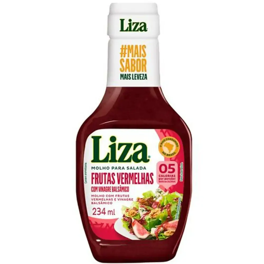 Molho P/salada Liza 234ml Frutas